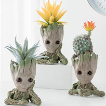 Load image into Gallery viewer, Home Decor Accessories Baby Groot Pen Holder Plants Flower Pot Cute Tree Figurines Miniature Model Desktop Decoration Ornaments