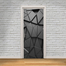 Load image into Gallery viewer, Scenery Wood Grain Door Sticker Vinyl Adhesive Waterproof Removable Wallpaper Poster Room Decoration Mural Decals adesivo porta