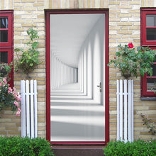 Load image into Gallery viewer, Scenery Wood Grain Door Sticker Vinyl Adhesive Waterproof Removable Wallpaper Poster Room Decoration Mural Decals adesivo porta
