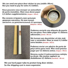Load image into Gallery viewer, Scenery Wood Grain Door Sticker Vinyl Adhesive Waterproof Removable Wallpaper Poster Room Decoration Mural Decals adesivo porta
