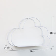 Load image into Gallery viewer, Nordic Style Cloud Shape Metal  Hanging Shelf Home Decor Fashion Wall Storage Holder Living Room Decoration Rack Crafts
